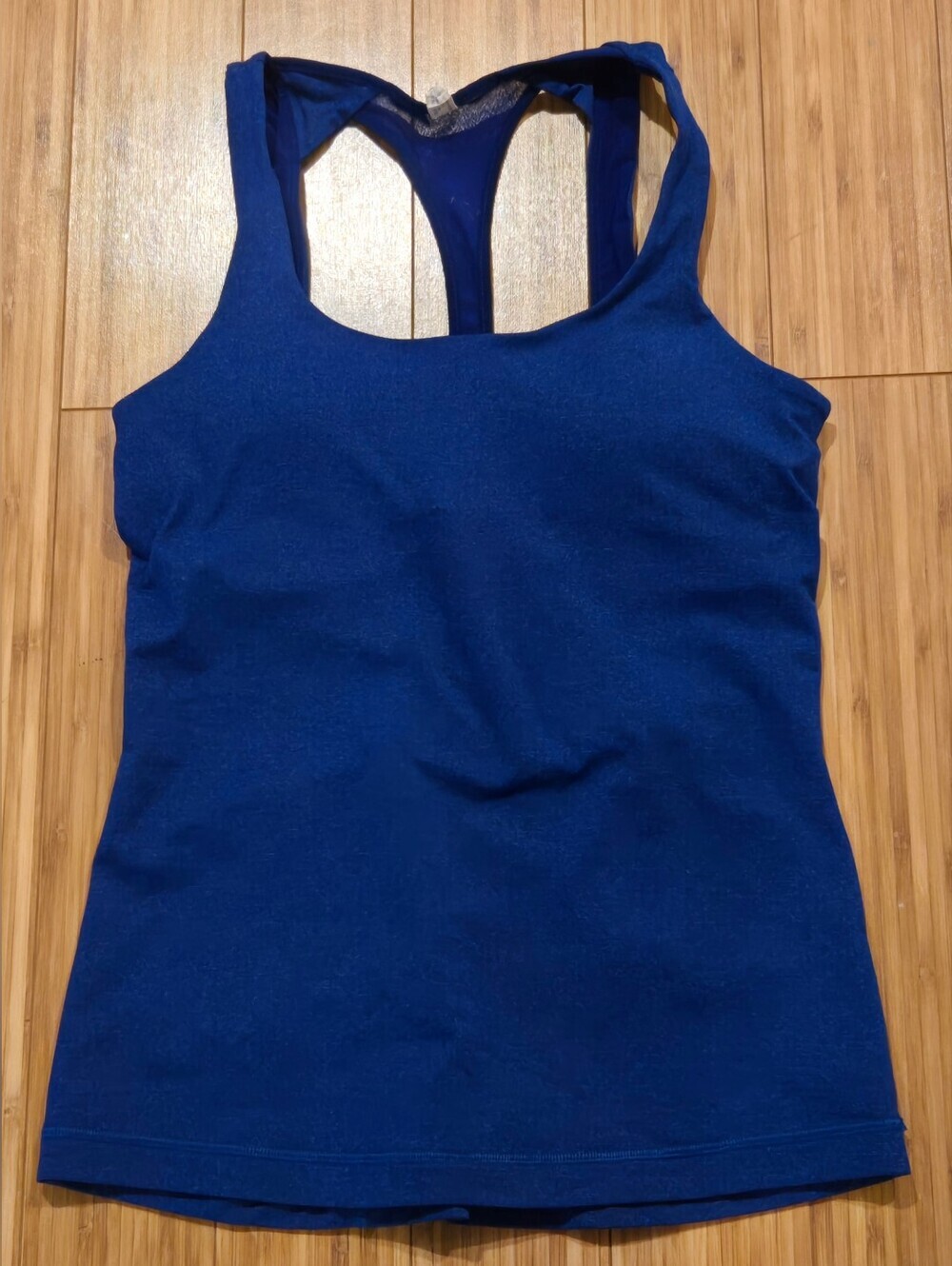 Under Armour Blue Racerback Tank Top - Women